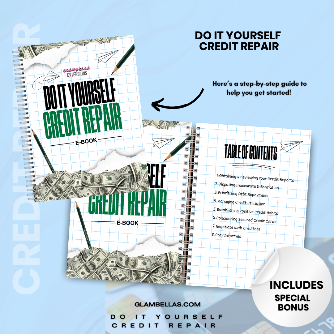credit repair, credit repair e book, do it yourself