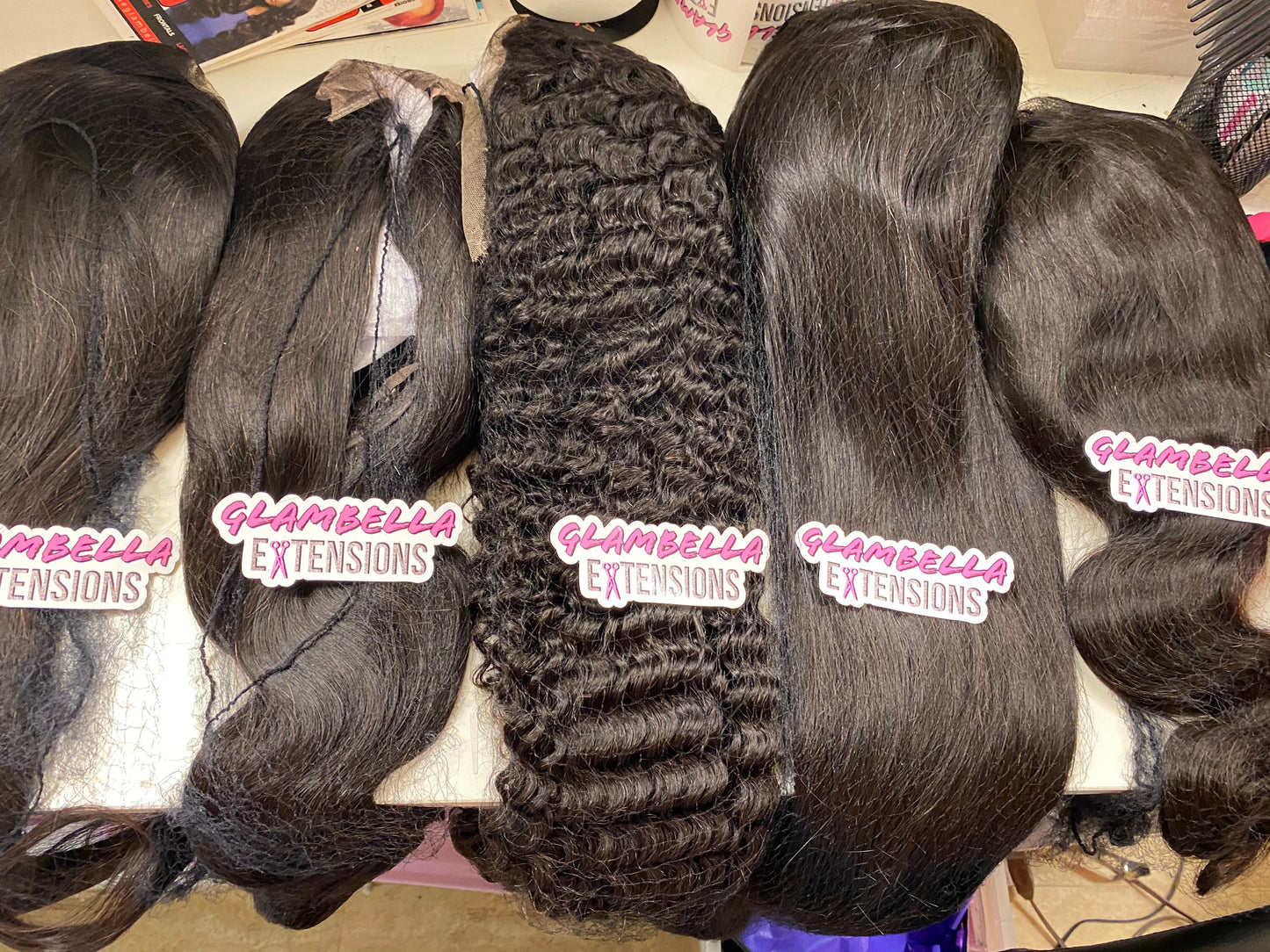 HD Virgin Front Lace Wigs (180% Density)