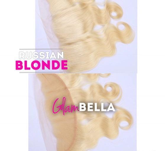 613 Russian Blonde 13X4 Frontals - Glambella Shop