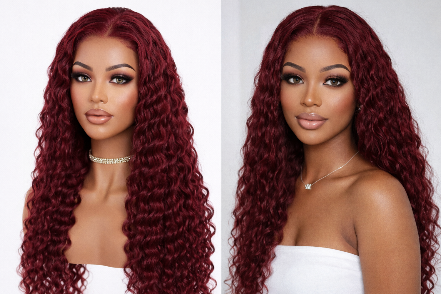 HD Lace Wig (burgundy color)