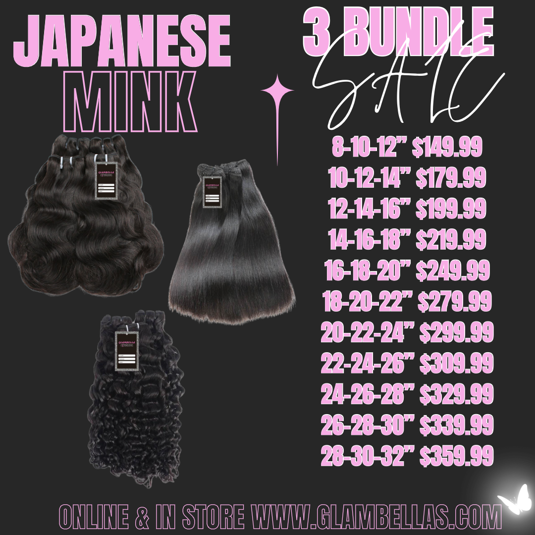 Japanese Mink 3 Bundle SALE
